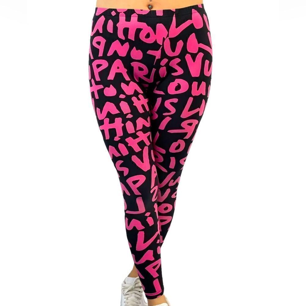 RARE Louis Vuitton Stephen Sprouse graffiti legging size small NWOT￼